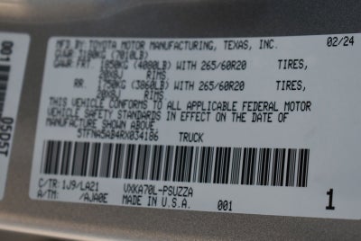 2024 Toyota Tundra 2WD Platinum